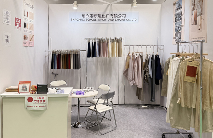 Shaoxing Echoes Textile Co., Ltd fremviser på FaW TOKYO 2026 med en vellykket konklusion
