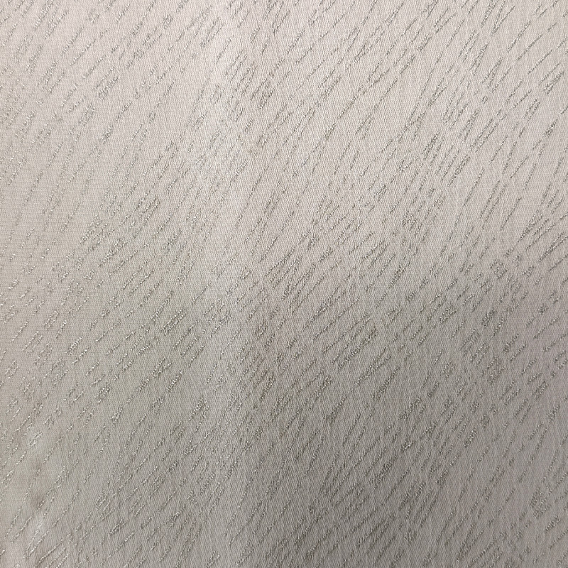Acetatlignende jacquardstof – diagonale teksturerede Lurex-striber