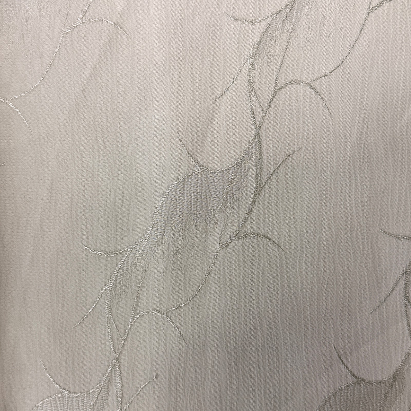 Acetatlignende jacquardstof – vinstokkemønster