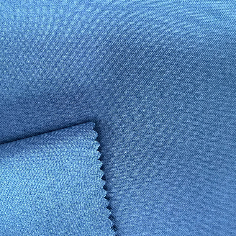 NO.1033 Acetat-look blød twill stretch vævet stof